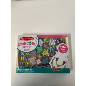 Melissa & Doug created by me Butterfly beads